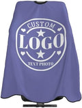 Custom Barber Cape Customized Haircut Capes Logo Text Photo Salon Hairdressing Apron for Home and Barbershop by Custom