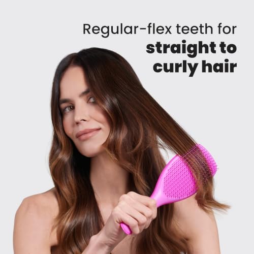 Tangle Teezer Large Ultimate Detangler Brush, Straight to Wavy, Runway Pink - Image 3