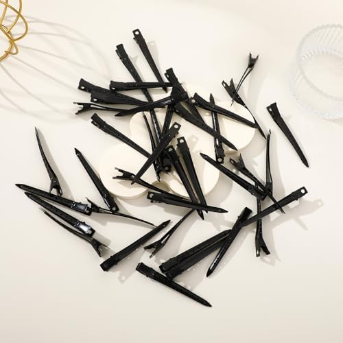 40PCS Metal Duck Bill Hair Clips for Women Alligator Curl Clips for Styling - Image 4
