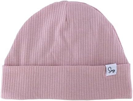 Jersey Beanie Hat for Newborn Baby Boys Girls Silky Satin Lined Hats Bonnet Toddler Infant Little Kids Beanies Caps by Sugarmelon