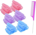 ZMD 36PCS Self Grip Small Hair Curlers Set, Heatless Rollers Hair Curlers Salon Haidressing Curlers DIY Curly Hair Accessories for Medium Short Thin Fine Hair (0.6Inch) by ZMD