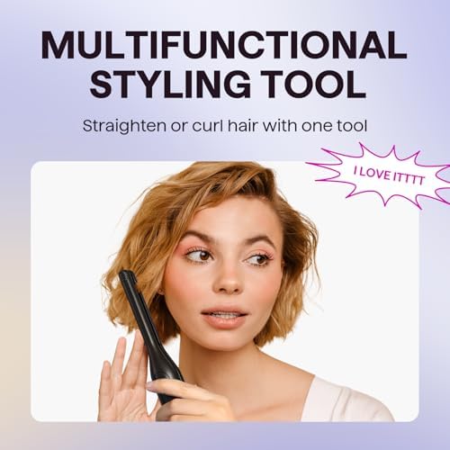 Wavytalk Pencil Small Flat Iron 0.3" for Short Hair, Pixie Cut & Bangs - Image 3