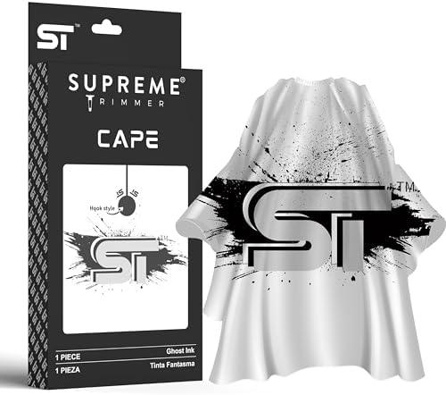 Supreme Trimmer Premium Waterproof Professional Barber Cape Ghost Ink by SupremeTrimmer