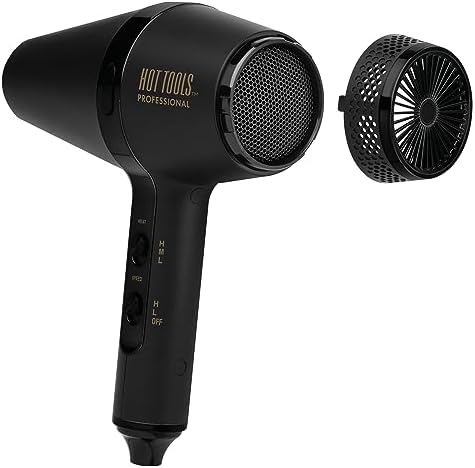 HOT Tools Pro Artist Black Gold Infrared Ionic™ Salon Dryer | Fast Drying, Styling and Smooth Results (Black) - Image 4
