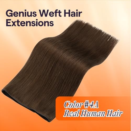 Full Shine Hand Tied Weft Hair Extensions Human Hair 20 Inch 60G - Image 2