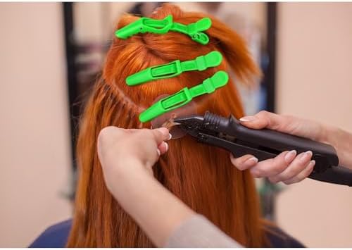 Ondder 24 Pcs Light Green Large Alligator Hair Clips for Styling, Sectioning, Big Pro Salon Gator Hair Clips for Hair Coloring Cutting, Accessories for Women Men Girls - Image 3