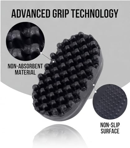Luxury Rubber Curling Hair Brush - Premium Twist Tool for Afro Hair，Quick & Easy Styling，Washable Twist Styling Tool for Curly, Black (Small) - Image 5