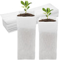 CANIPHA 60Pcs Nursery Grow Bags, Biodegradable Non-Woven Fabric Plant Bags, Seedlings Growing Pots for Vegetable Flowers Fruits Tree Planting (12.2 3.3 Inches) by Unknown