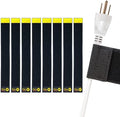 Selfie Straps by Wrap-It Storage, 12-inch (8-Pack), Black by Wrap-ItStorage