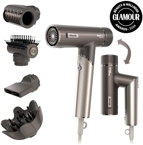 Shark SpeedStyle Pro Flex High-Velocity Dryer, Scalp Shield, HD542 - Image 2