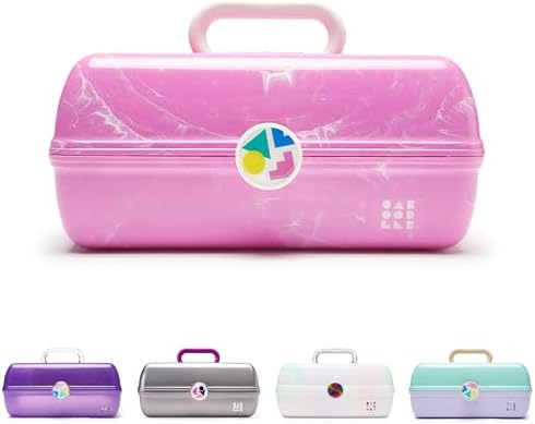 Caboodles On-the-go girl cosmetic organizer, Bubblegum Marble by Caboodles