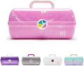 Caboodles On-the-go girl cosmetic organizer, Bubblegum Marble by Caboodles