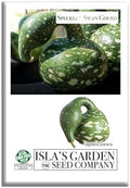 Speckled Swan Gourd Seeds (Lagenaria siceraria 'Speckled Swan') –15 Non-GMO Heirloom Seeds by Isla’s Garden Seeds, Unique Swan-Like Shape w/Decorative Speckles, Ideal for Crafts, Fall Displays & More by IslasGardenSeedsCompany
