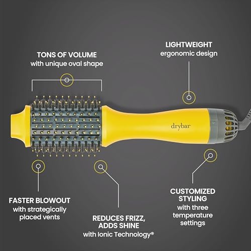 Drybar The Double Shot 2.4" Oval Blow-Dryer Brush with Ionic Technology - Image 5