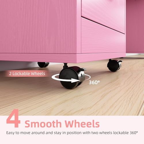 4ever2buy Salon Station for Hair Stylist, Salon Station Cart with Wheels - Image 3