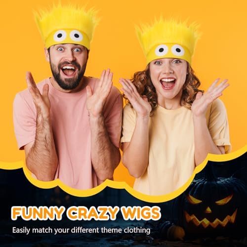 Crazy Wig Hairy Headband Hat - Image 5