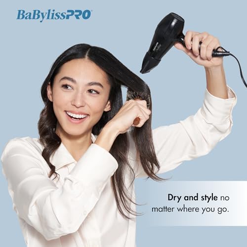 BaBylissPRO Nano Titanium Bambino Compact Dryer, 1 Count (Pack of 1) - Image 2