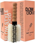 Dom Dom Round Hair Brush, Boar & Nylon Bristles for Blowouts, Large 2.5in by DomDomHair
