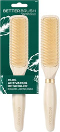 EcoTools Curl Activating Detangler Hairbrush,Gently Detangle Wet Hair,Style,Define, & Enhance Curly & Wavy Hair,Less Breakage & Fall Out,Renewable Bamboo,Vegan & Cruelty-Free,1 Count (Pack of 12) by EcoTools