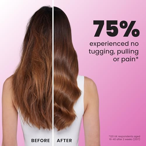 Tangle Teezer Ultimate Detangler Brush, Straight to Wavy, Raspberry - Image 6