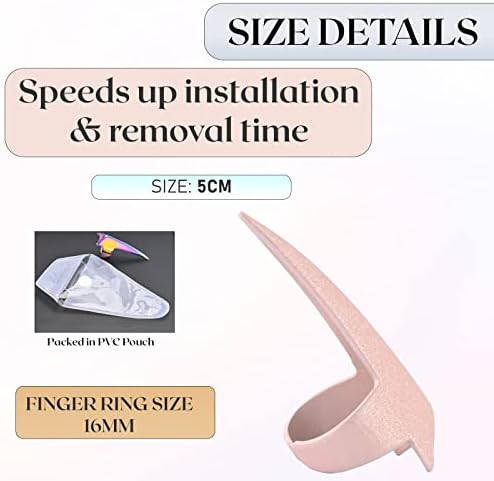 Pro Hair Parting & Sectioning Rings - Stainless Steel Finger Braiding Hair Pick Tools for Durable Dreadlocks Wig, Curling, Weaving, Styling, Balayage, & Quick Installation of Remy Human Hair - Image 6