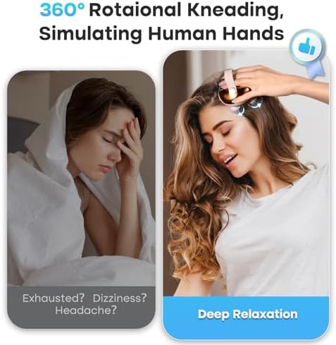 arboleaf Electric Scalp Massager Head Massager Scalp Stress Relax - Image 2