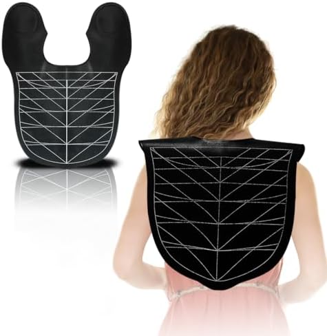 Silicone Hair Cutting Guide Shawl,Shoulder Silicone Mat for Hair Tools,Waterproof Silicone Hair Cut Cape for Professional Hair Stylists and Beginners,Large Haircutting Pads for Home and Salon Use by GSYUWIH