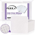 NXJ INFILILA Lint Free Nail Wipes, 540PCS Non-Woven Fabric Dry Nail Prep Wipes, Super Absorbent Nail Polish Remover Wipes Lash Extensions Glue Nail Cleaning Pads for Salon Supplies by INFILILA
