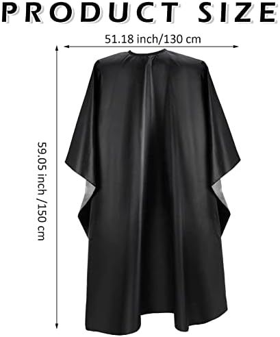 Foaincore 20 Pack Professional Hair Cutting Salon Nylon Cape Barber Styling Hair Cape with Snap Closure - Image 2
