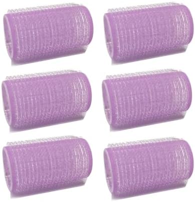 Small Self-Grip Hair Curlers Rollers for Salon & Home Styling, 6-Piece Set by THE+UM24