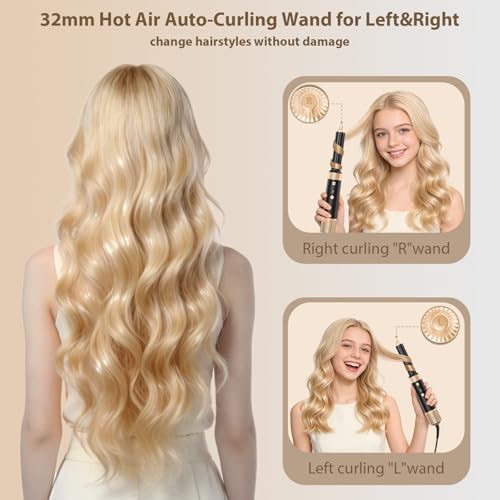 Sendowtek Multi Hot Air Styler Brush Set for Women Hair Styling 6 in 1 - Image 3