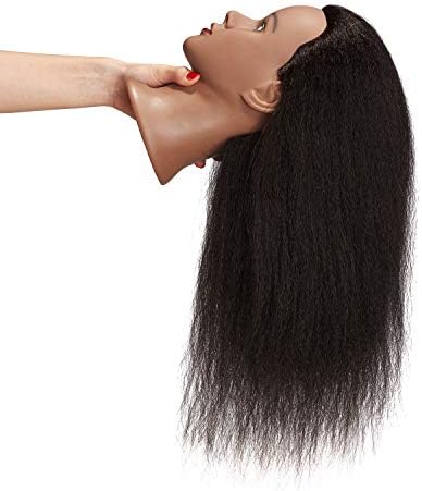 Hairingrid Mannequin Head 16"-18" 100% Real Hair Training Manikin Head - Image 4