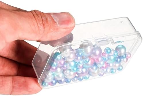 Jetec 30 Pieces Small Clear Plastic Storage Box, 2.9 x 2.9 x 1 Inch - Image 4