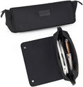 BAREFOOT CARIBOU Hair Tools Travel Bag and Heat Resistant Mat (Mesh Black) by BAREFOOTCARIBOU