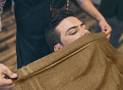 Utopia Towels Bleach Proof Salon Towels, Pack of 24, 16x27 in, Camel - Image 5