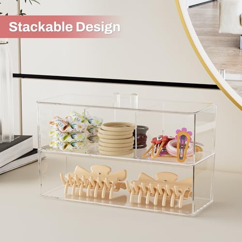 Hair Accessories Organizer for Girls with Fixed Divider and Cover - Image 5
