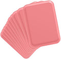 JMU 10 Pcs Warm Red Dental Procedure Tray Flat Tray Size B 13.25" X 9.75" by JMU
