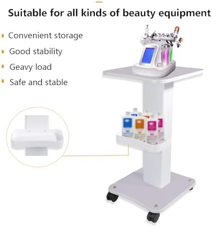 Esthetician Trolley Cart w/Wheels, Rolling Beauty Spa Organizer Station - Image 2