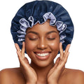 Silk Satin Hair Bonnet for Sleeping Reversible by PrettyRobes
