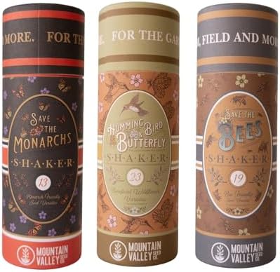 Mountain Valley Seed Co Pollinator Wildflower Seed Shaker Collection - Image 2