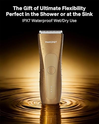 MANSPOT Manscape Groin & Body Hair Trimmer for Men, Gifts for Men Husband - Image 6