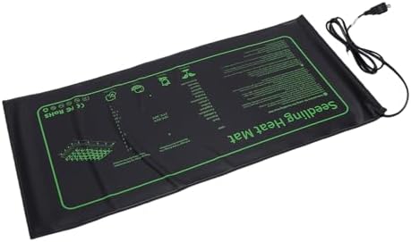 Seedling Heat Mat, Germination Station with Stable 20-30℃ Temperature Control Fast Germination for Indoor Plants Hydroponic Systems Greenhouse Gardening 10x20 Inch 20W (US Plug) - Image 5