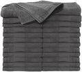 ForPro Premium Bleach Tough Salon Towels, 24ct, Cool Grey, 27" L x 16" W by ForProProfessionalCollection