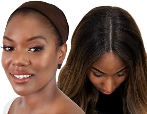 MILANO COLLECTION WiGrip, The Original Comfort Non Slip Wig Grip Band, Adjustable Wig Band for Glueless Support, Tension-Free, One Size Fits All, Chocolate Brown, 3 Pack by MILANOCOLLECTION