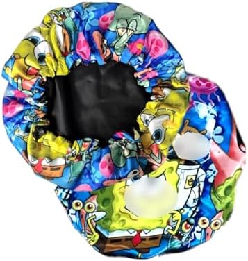 3 PCS Satin Bonnet Set for Women & Men, Silky Sleep Caps for Hair Protection, Adjustable Elastic Bonnet (A2) - Image 3