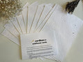 10 x A5 Plantable Seed Paper/Card - Print at Home Craft Paper with Wildflower Seed Mix… by Love+Rustic