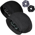 Satin Bonnets for Sleeping Adjustable Silk Lined Bonnet Sleep Cap Hair Wrap by ROYBENS