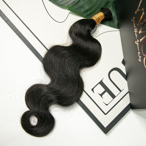YWIGS Body Wave Human Braiding Hair for Boho Braids 50Grams NC 18inch - Image 6