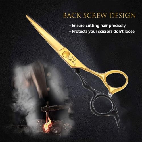 JASON Hair Cutting Scissors Shears - 6" Professional Blending Texturizing - Image 5