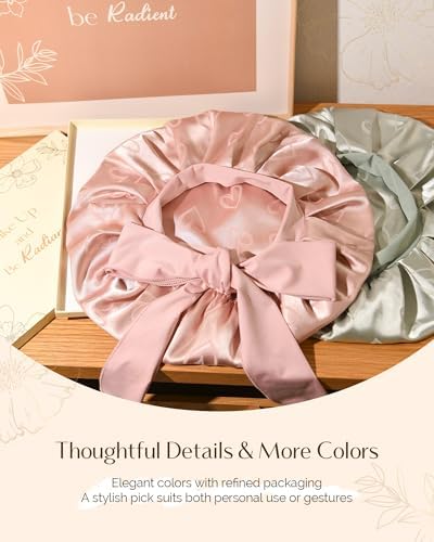 YANIBEST Adjustable Satin Bonnet for Sleeping, Double Layer - Image 6